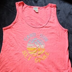 Port and Company Pink Tank Top